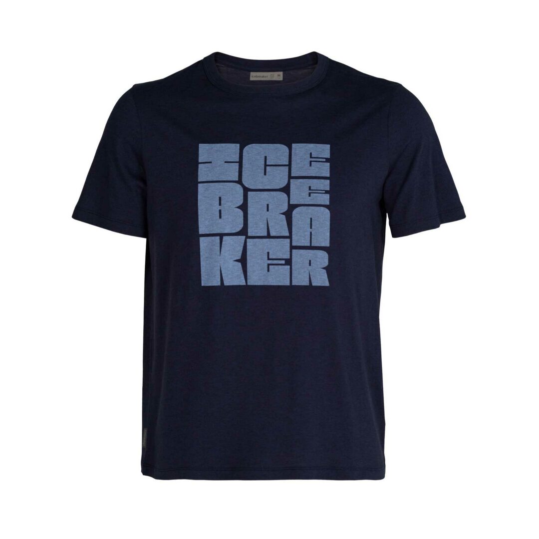 Icebreaker Men's Central SS Tee Type Stack Mna