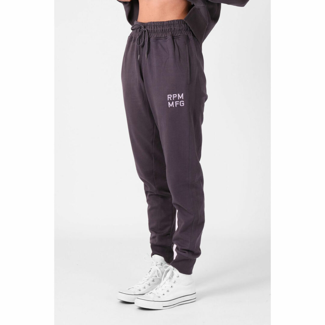 RPM Women's Slouch Trackie Charcoal