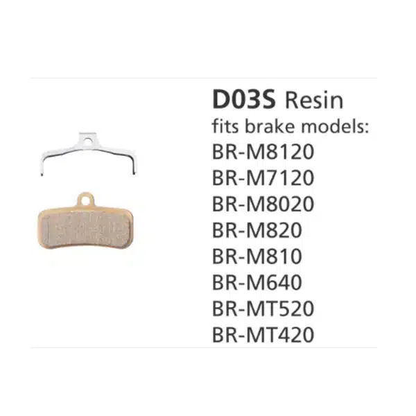 Shimano BR-M8120 D03S Resin 4 Piston w/o fin