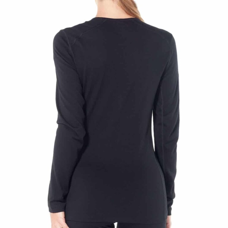 Alternative view of Icebreaker Women's Oasis LS Crewe Black