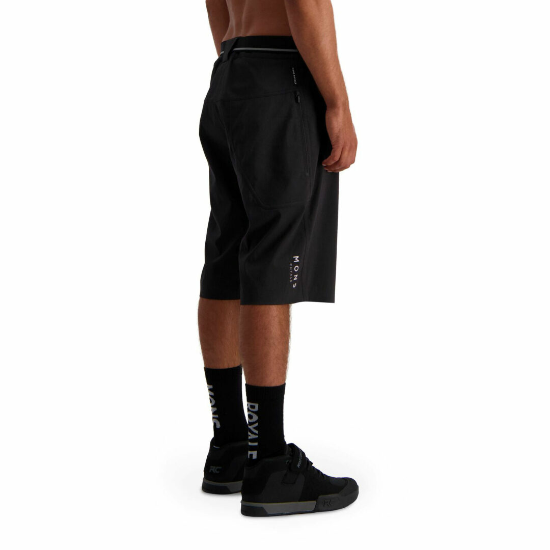 Mons Royale Men's Virage Bike Shorts Black - Image 4