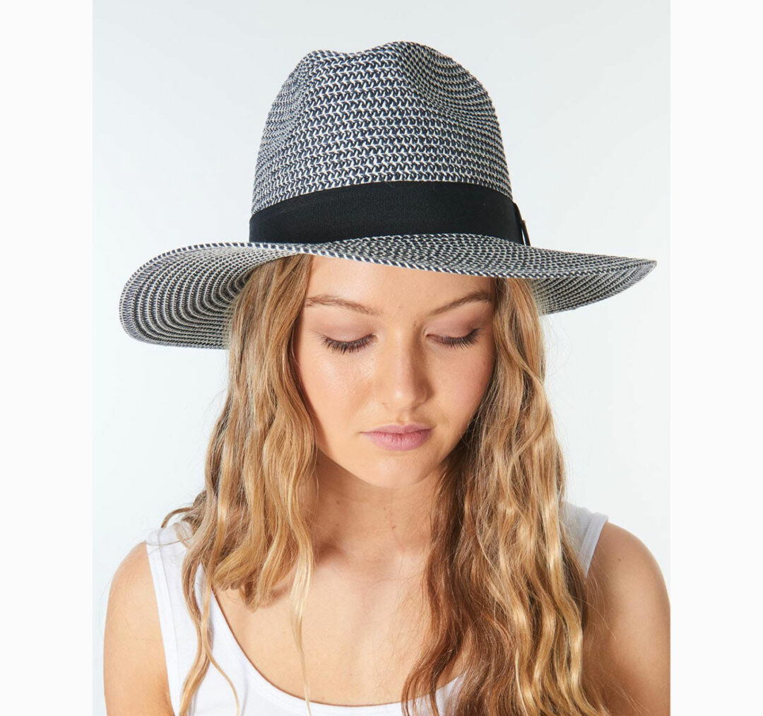 Rip Curl Women's Dakota Panama Hat Navy/White