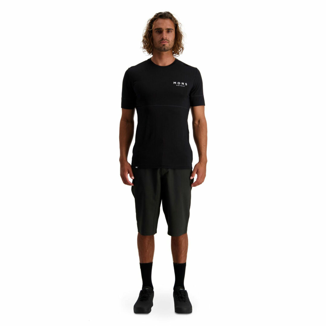 Mons Royale Men's Cadence T Black - Image 2