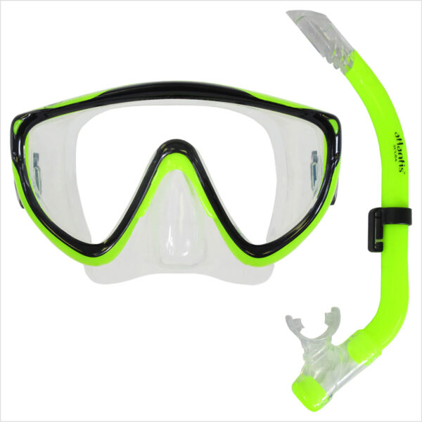 Alternative view of Atlantis Mask/Snor Set Spree Ms43 Blk