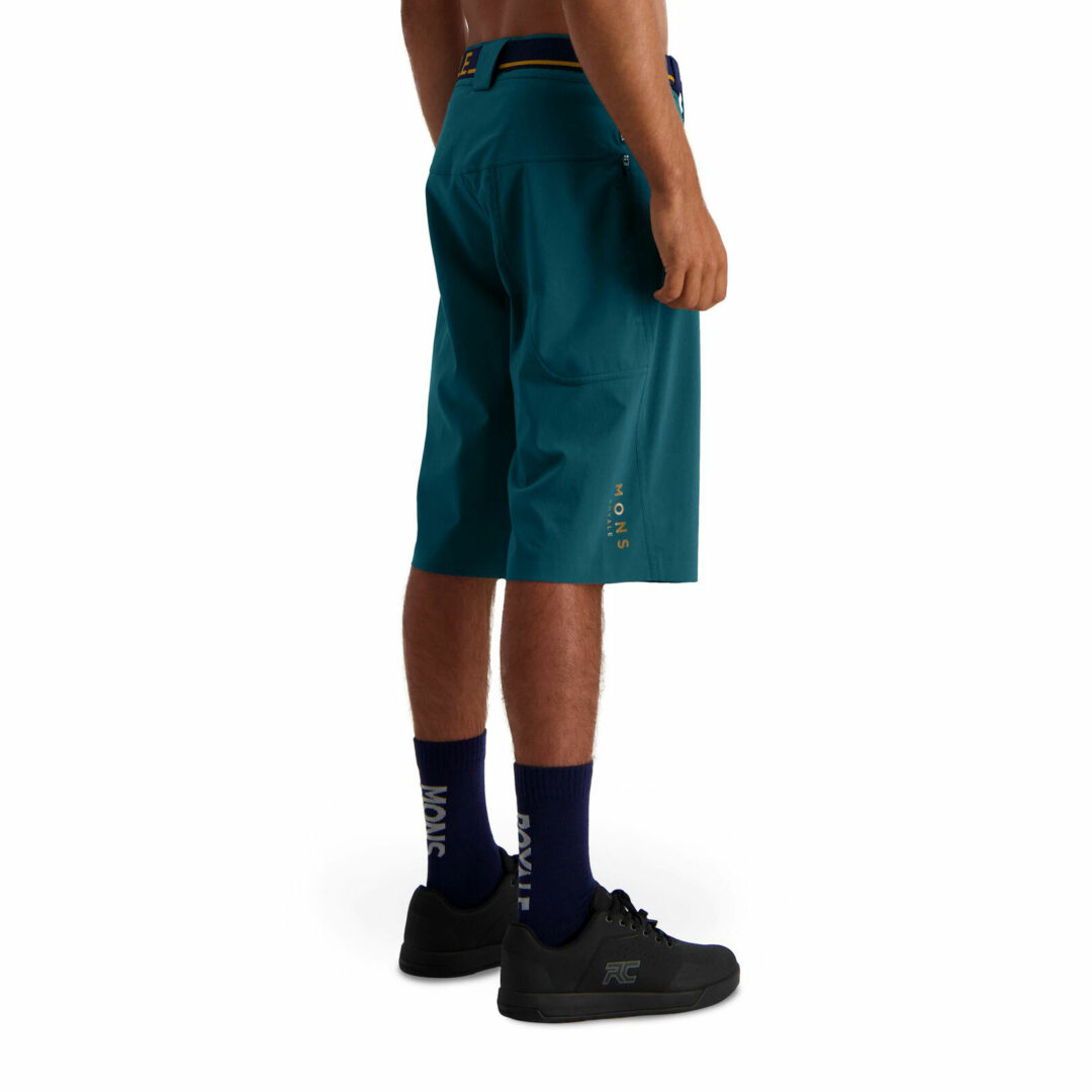 Mons Royale Men's Virage Bike Shorts Deep Teal - Image 5