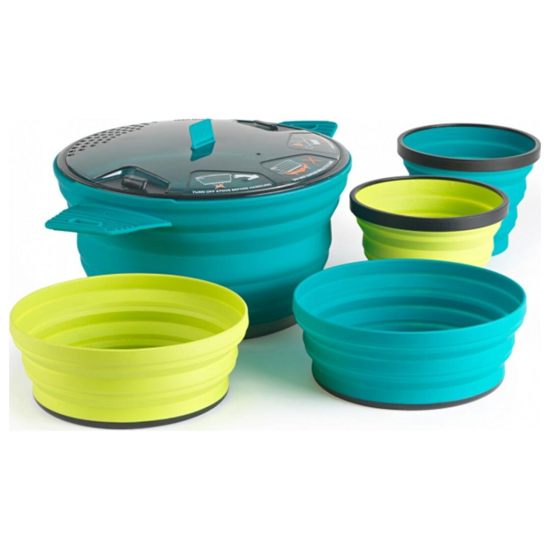 Sea to Summit X-Set 31 Pot+2Bowl+2Mug - Image 2