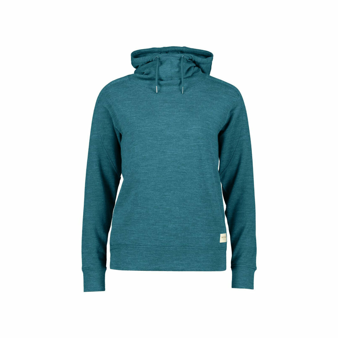 Mons Royale Women's Covert Lite Funnel Hood Deep Teal