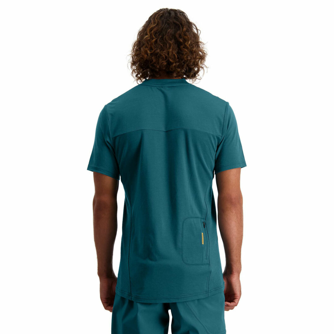 Mons Royale Men's Redwood Enduro VT Deep Teal / Navy - Image 3
