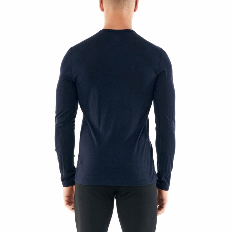Icebreaker Men's Merino 200 Oasis Long Sleeve Crewe Thermal Top Mt