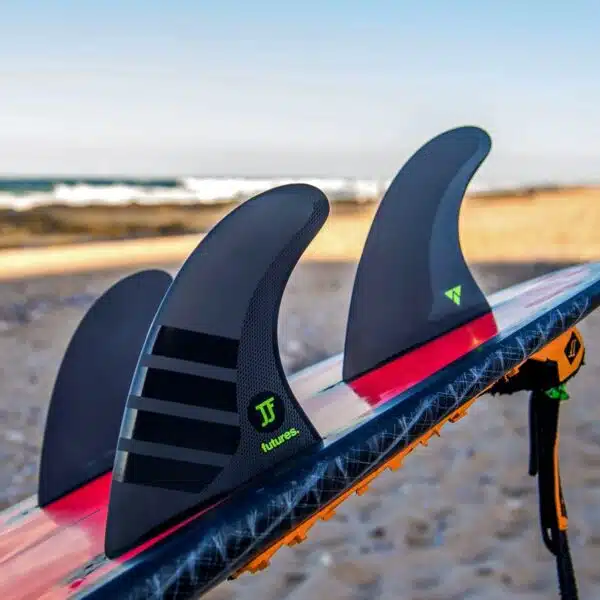 Alternative view of Futures Surfboard Fins John John Florence Alpha Tri Set