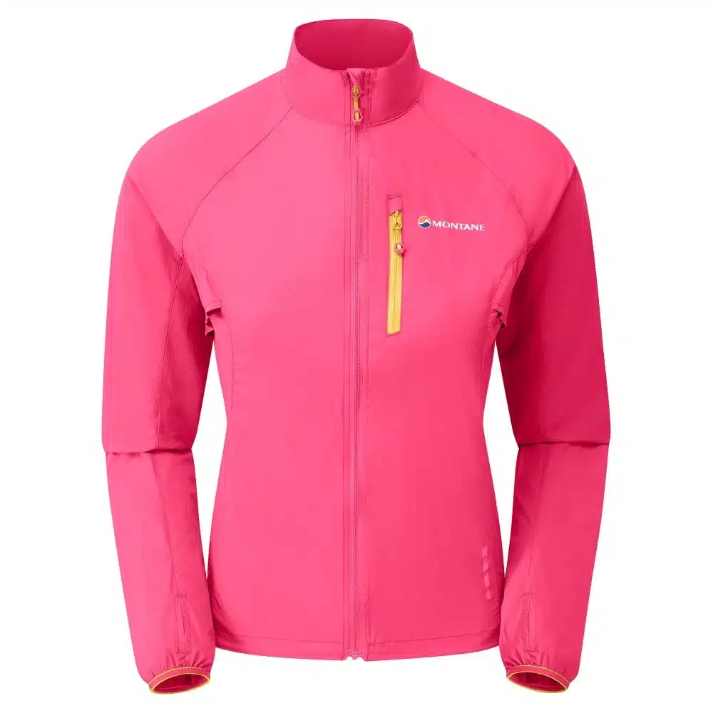 Montane Women's Featherlite Trail Jacket Pink 1 Montane Women's Featherlite Trail Jacket Pink