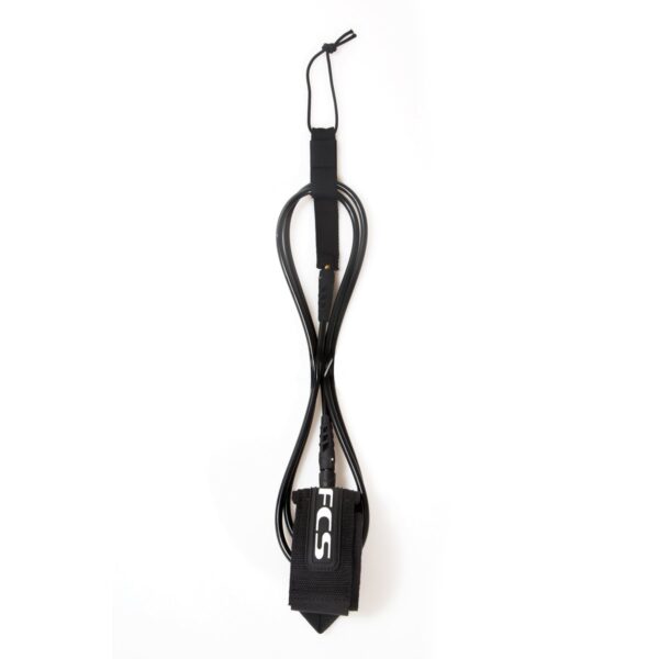 FCS 8' All Round Classic Leash Black