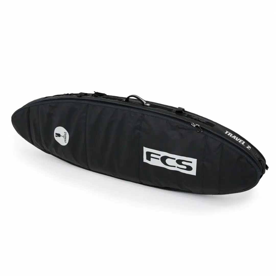 FCS Board Bag Travel 2 All Purpose 6'3" Black/Grey