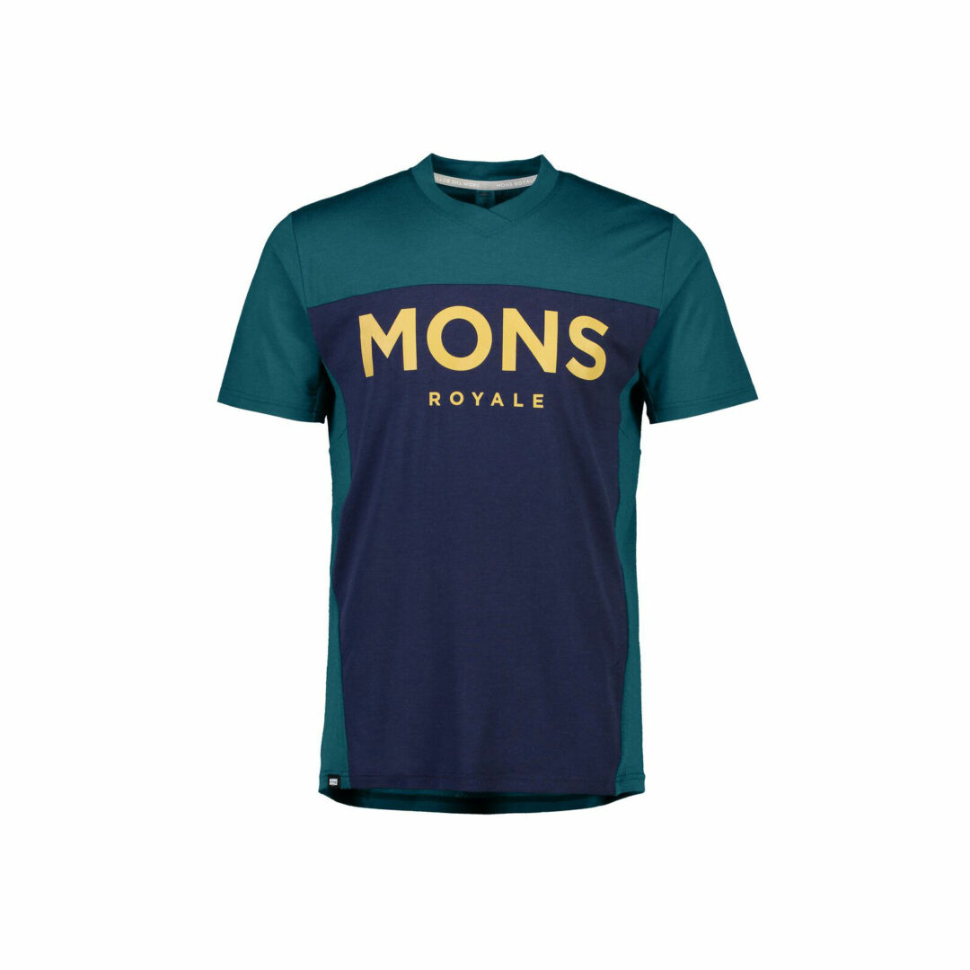 Mons Royale Men's Redwood Enduro VT Deep Teal / Navy