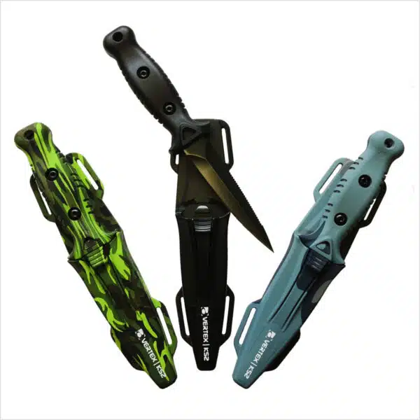 Atlantis Vertex Dive Knife K52 Gray Camo