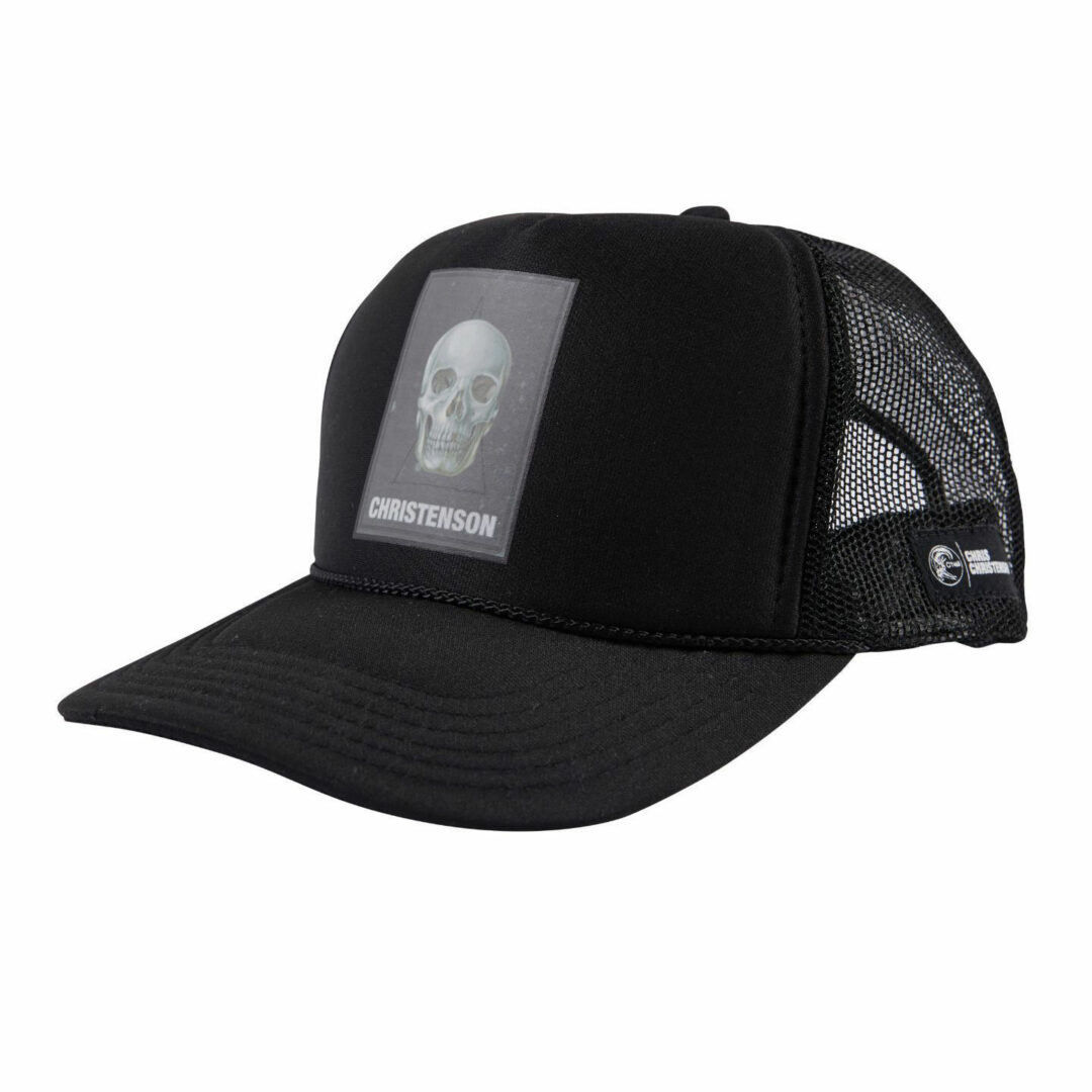 O'Neill Chris Christenson Skull Trucker Hat - Black - Coastal Sports