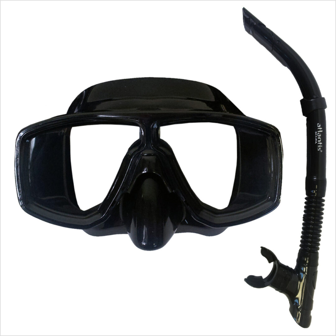 Atlantis Mask/Snorkel Set Spree MS41 Black