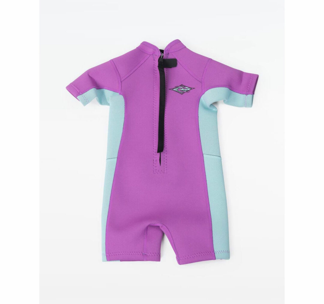 Rip Curl Toddler 1.5mm Omega Short Sleeve Spring Suit Purple - Image 2