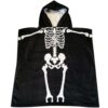 groms skeleton hooded towel