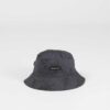 22SA02B BUCKET HAT CHARCOAL BAMBOO