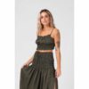 22SW10B RPM SHELL CROP TEE ARMY 3