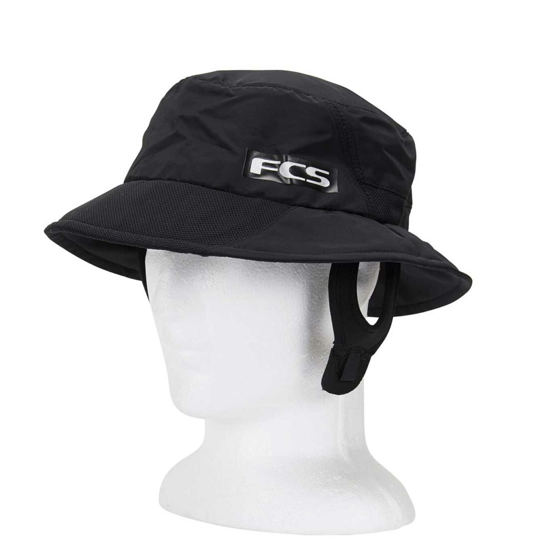 FCS Essential Surf Bucket Hat Black