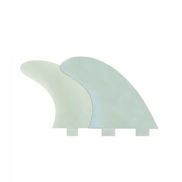 FCS M3 Natural Glass Flex Tri Surfboard Fins