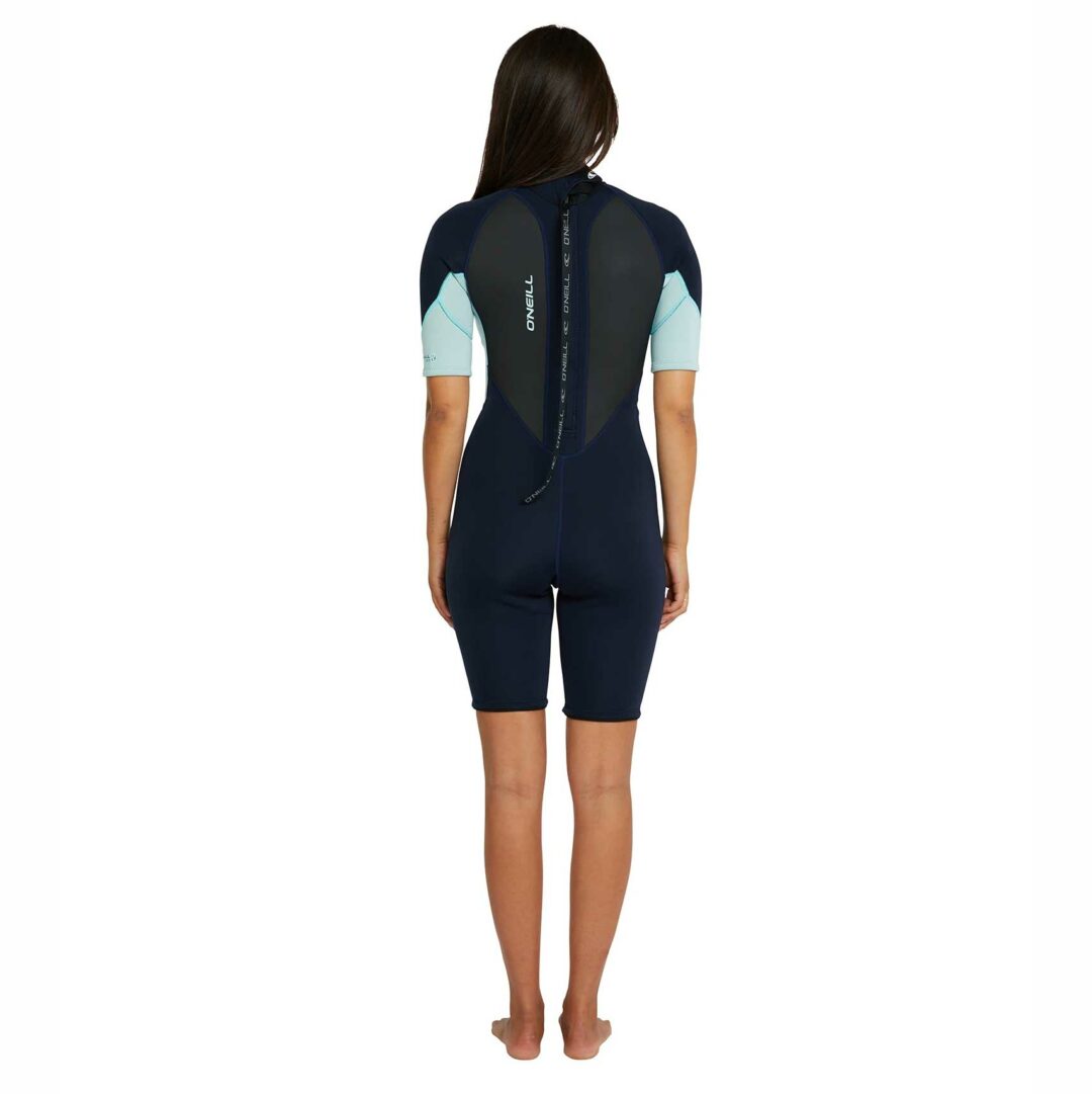 O Neill Women s 22mm Reactor 2 Wetsuit AbyssAqua rear