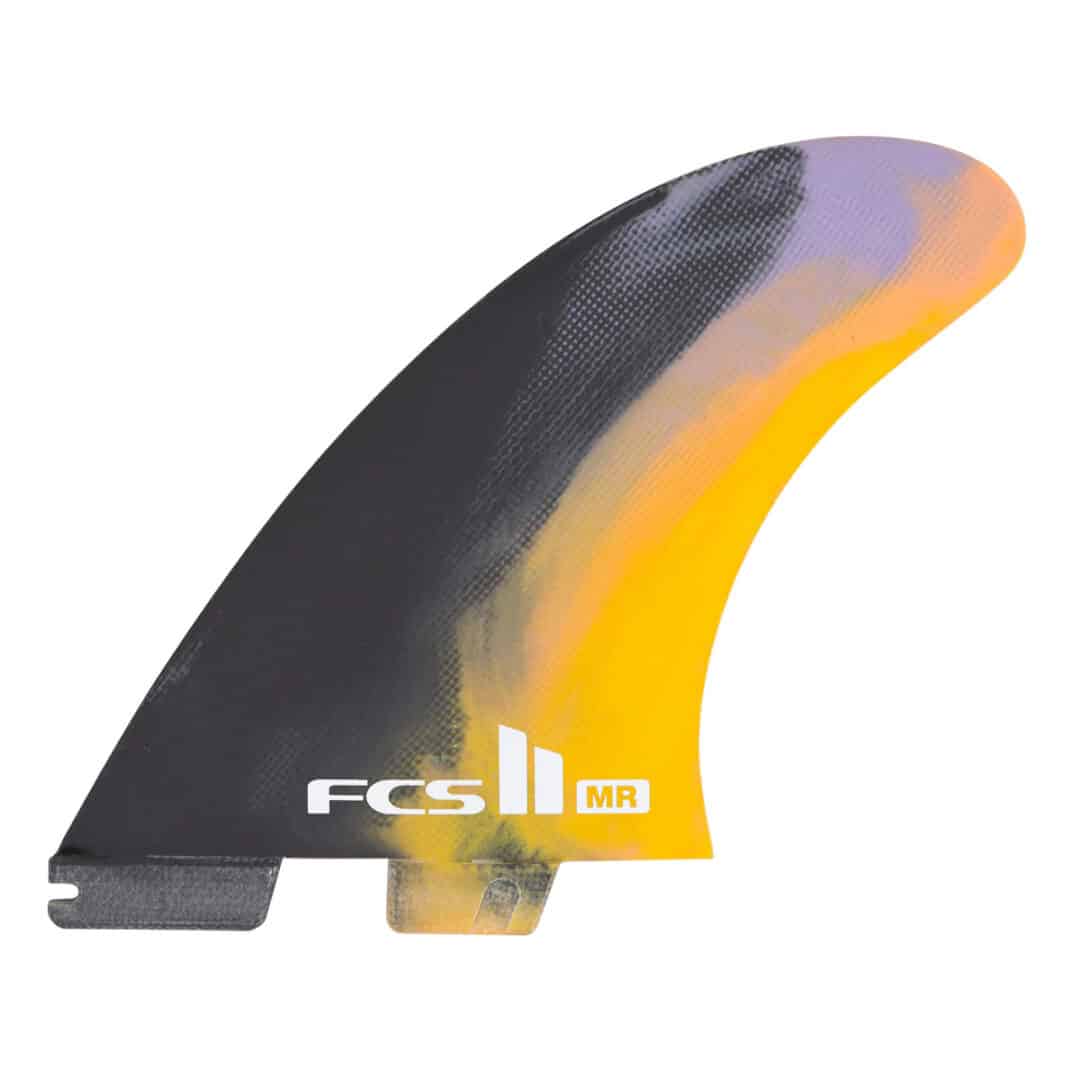 FCS II MR PC XLarge Black/Colour Swirl Tri  Fins