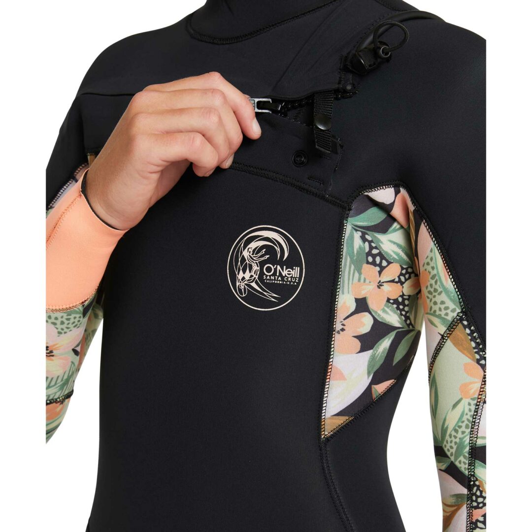 O'Neill Youth 4/3mm Bahia CZ Wetsuit Black/WPP - Image 3