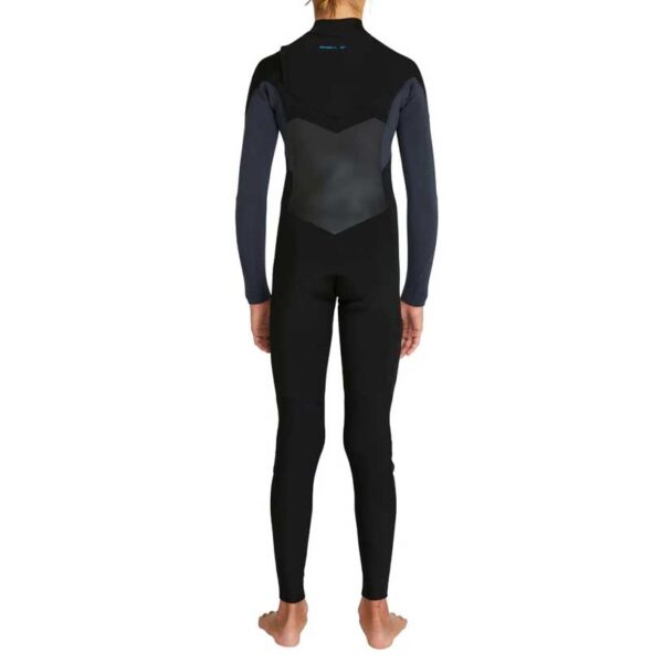 Alternative view of O'Neill Youth 4/3mm Defender Chest Zip Wetsuit Black/Gun