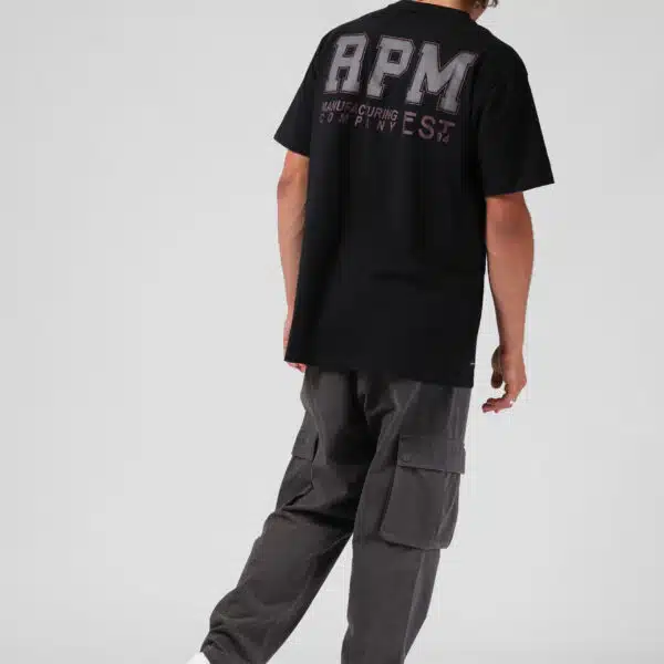 Alternative view of RPM Men's College 94 Tee Black
