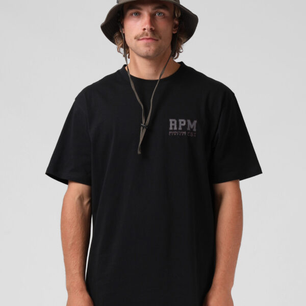 RPM Men's College 94 Tee Black