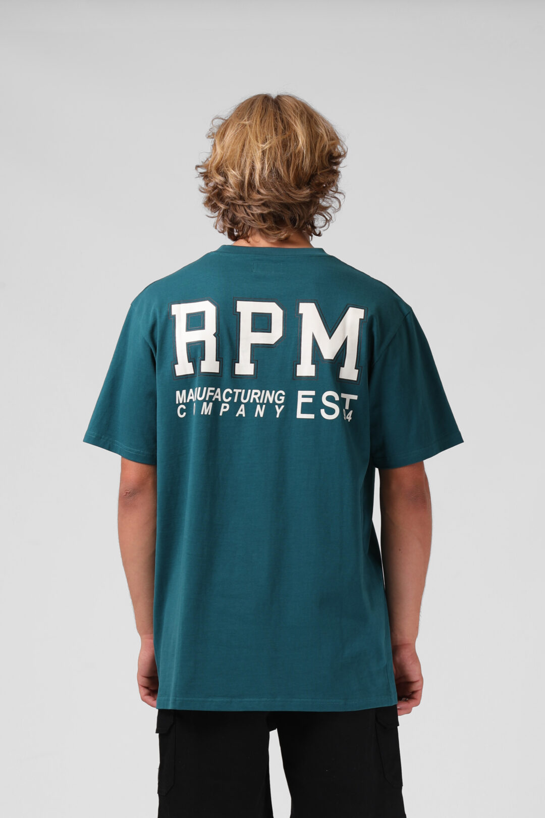 23PM01C RPM COLLEGE 94 TEE TEAL 3