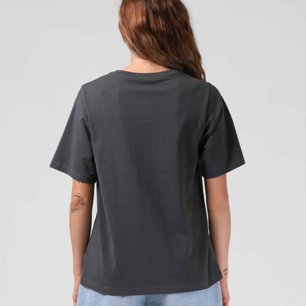 Alternative view of RPM Women's League Tee Vint Charcoal