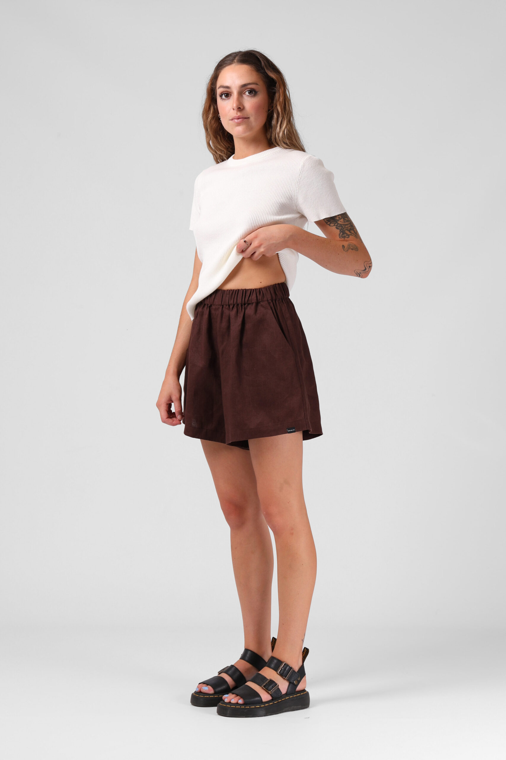 RPM Women's Gracie Short Chocolate 1 RPM Women's Gracie Short Chocolate