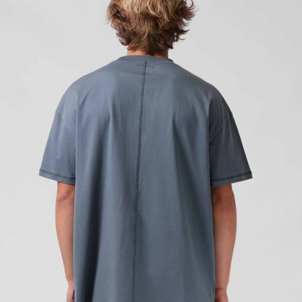Alternative view of RPM Men's Old School OS Tee Stormy Blue