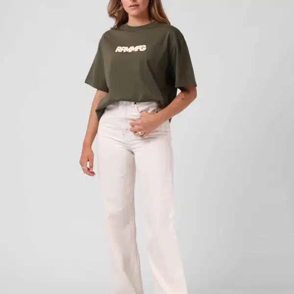 Alternative view of RPM Women's Old Skool OS Tee Olive