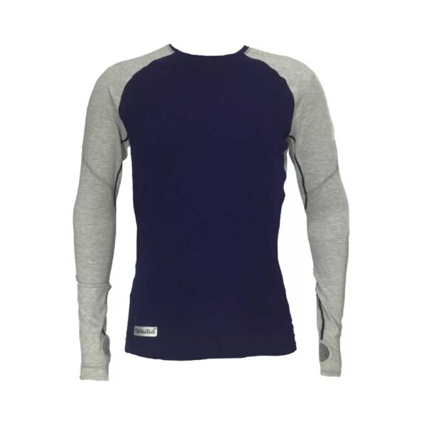 Thermatech Mens Long Sleeve Ultra Baselayer Ink/Marl