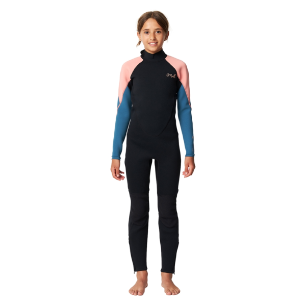 O'Neill Youth 3/2mm Reactor 2 Back Zip Peach