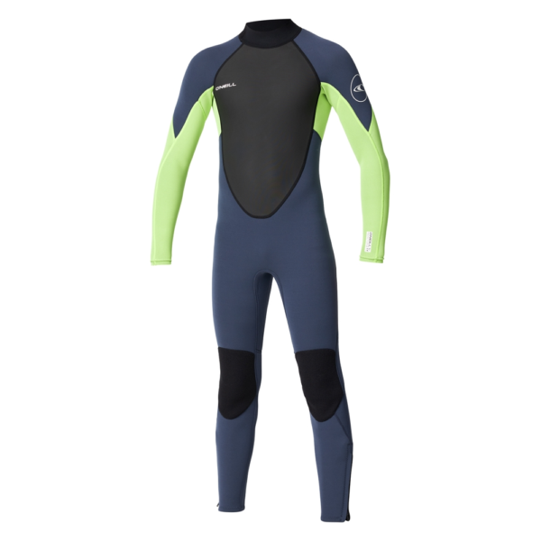 O'Neill Youth 3/2mm Reactor 2 Back Zip Lime