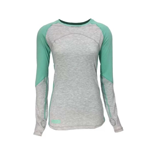Thermatech Womens Long Sleeve Ultra Baselayer Marl/Mint