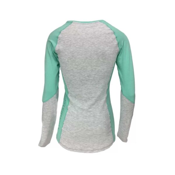 Alternative view of Thermatech Womens Long Sleeve Ultra Baselayer Marl/Mint