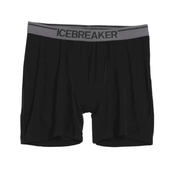 Alternative view of Icebreaker Men's Anatomica Boxers Black 2