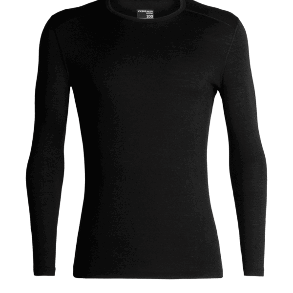 Alternative view of Icebreaker Men's 200 Oasis LS Crewe BLACK