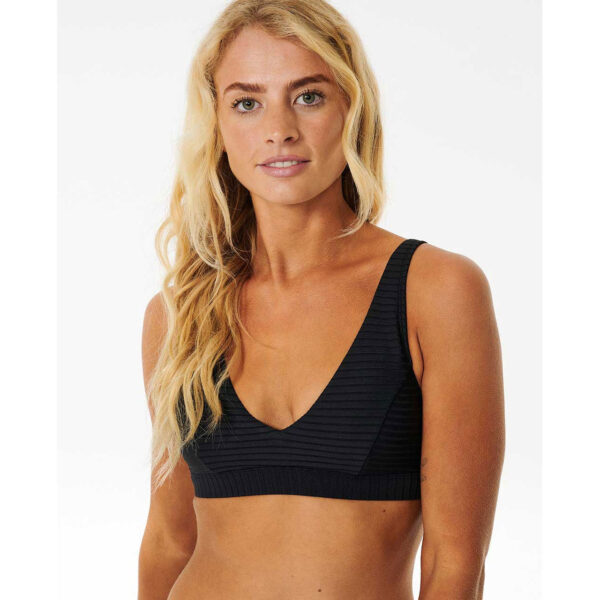 Rip Curl Premium Surf D-DD Deep V Bikini Top Blk