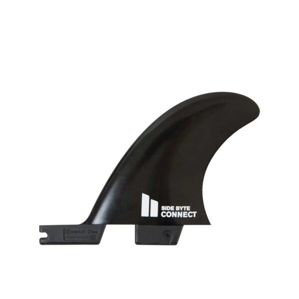 FCS II Connect Glass Flex Black Small Quad Rear Side Byte Fins