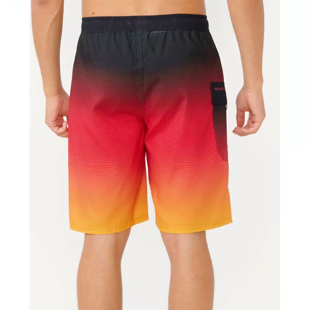 Rip Curl Men's Shock Easy Fit Boardshort Blk/Red - Image 2