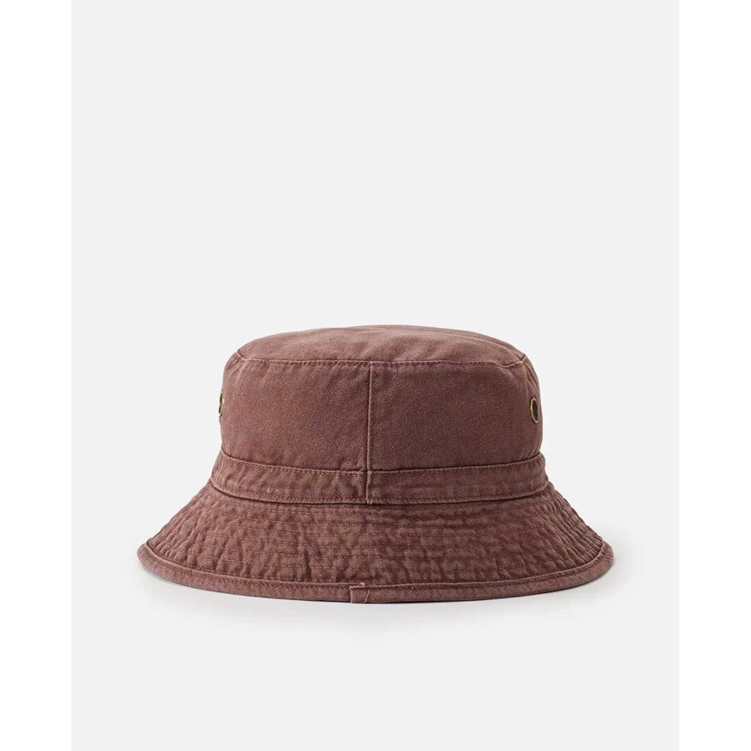 Rip Curl Wetty Icon Bucket Hat Chocolate - Image 4