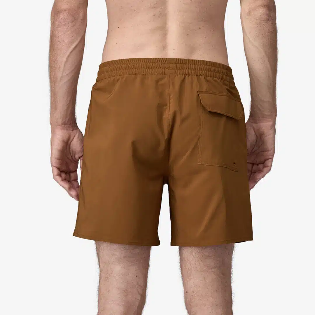 Patagonia Men's Hydropeak Volley Shorts Tree Ring Brown - Image 2